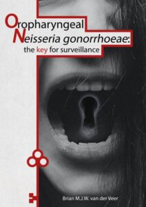Cover proefschrift Oropharyngeal Neisseria Gonorrhoaeae van Brian van der Veer
